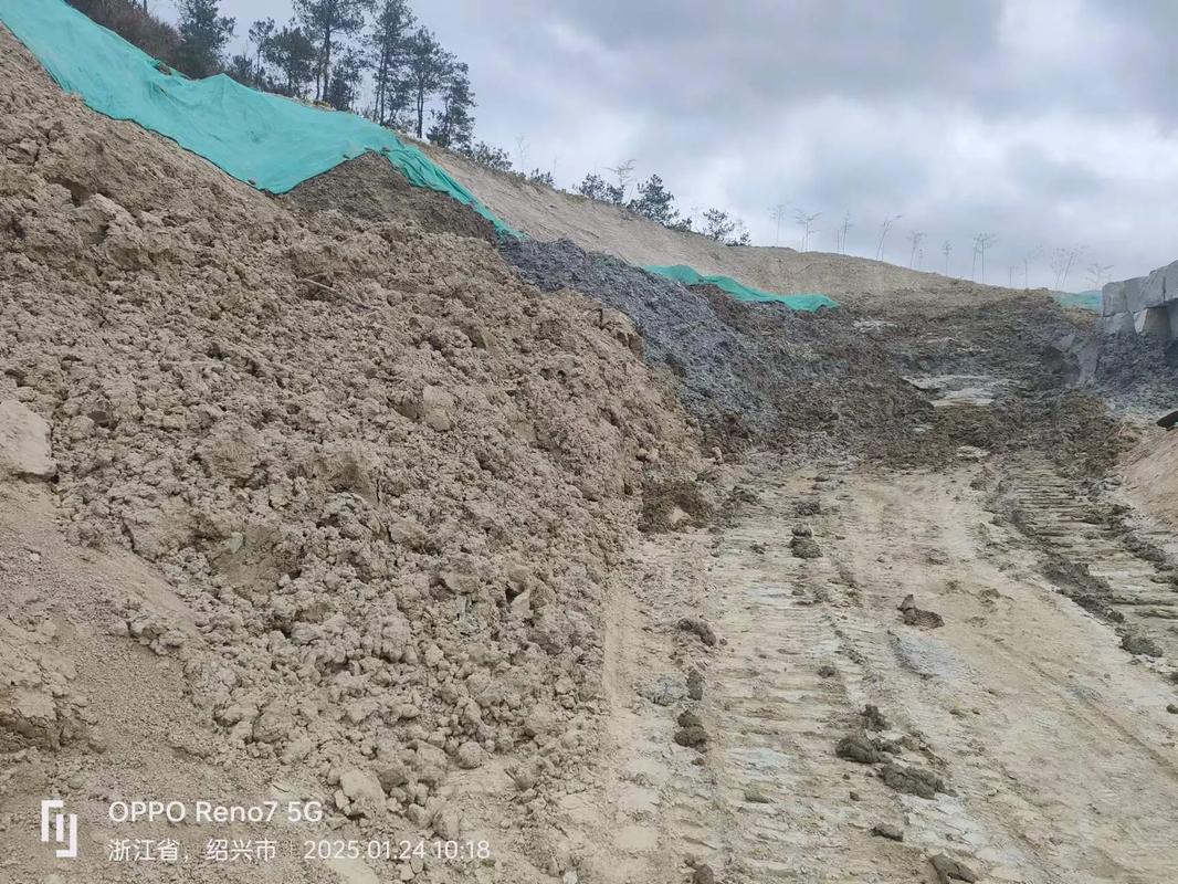 嵊州市金庭鎮大牛山土石方工程實探 基建中的礦產資源和人居環境新變革